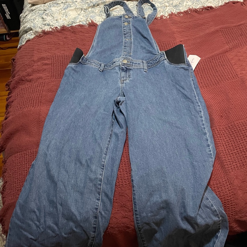 Ingrid & Isabel Blue Denim Overalls